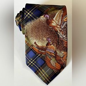 ROBERT TALBOTT  DICK FERGUSON’S Athens GA Men's Tie 100% Finest Silk Made in USA